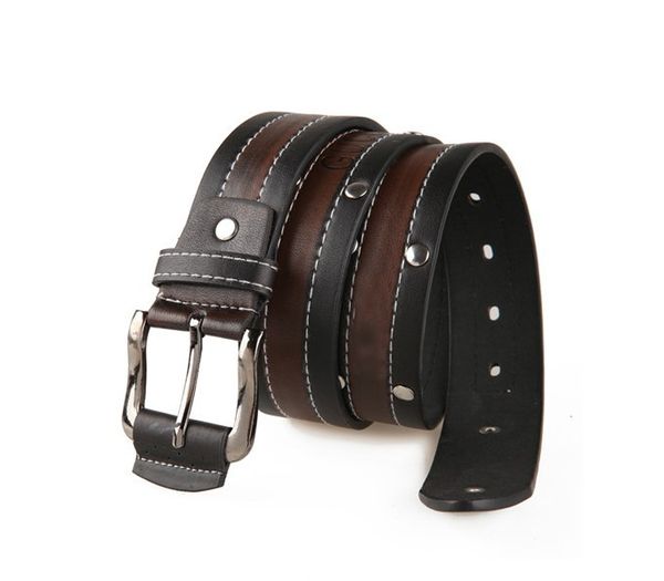 Mens Fashion PU Belt