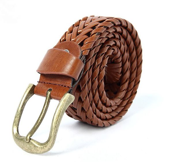 Mens Brown PU Belt