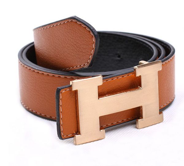 Men's Brown PU Belt
