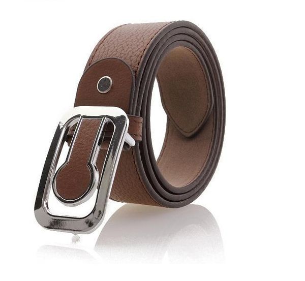 Mens Coffee PU Belts