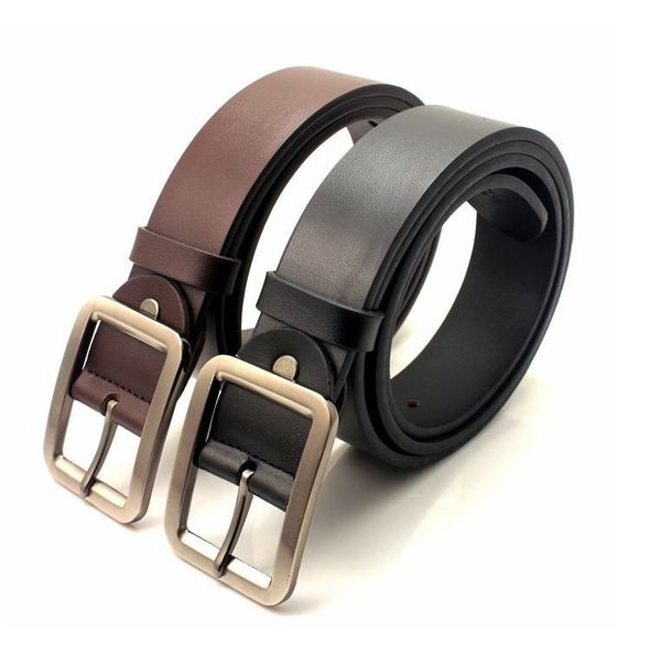 Mens Italian Leather Office Belt 